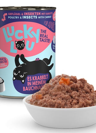 Lucky Lou Lifestage Adult Drób i owady puszka 400g
