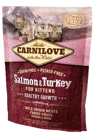 Carnilove Cat Salmon & Turkey for Kittens - łosoś i indyk 400g