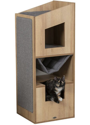 Trixie Citystyle Cat Tower Brown/Gray