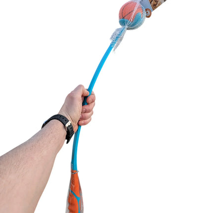 Trixie Werpstok Met Bal - Apporteerspeelgoed voor honden - 60 cm