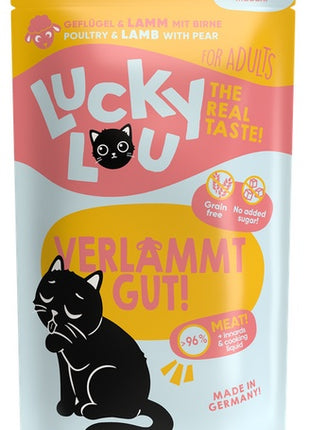 Lucky Lou Lifestage Adult Drób i jagnięcina saszetka 125g