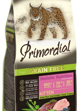 Primordial Cat Grain Free Kitten Duck & Turkey 400g
