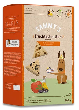 Sammy's Fruit Slices Owocowe Trójkąty 800g