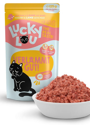 Lucky Lou Lifestage Adult Drób i jagnięcina saszetka 125g