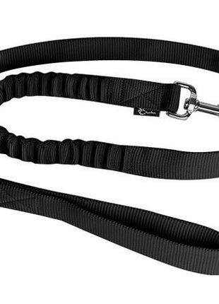 CHABA Smycz taśma z amortyzatorem 25 czarna