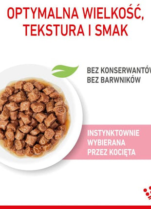Royal Canin Kitten Sterilised karma mokra w sosie dla kociąt od 6 do 12 miesiąca życia, sterylizowanych saszetka 85g
