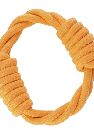 Dingo Zabawka dla psa - Ringo zaplatane Energy 18cm pomarańczowe