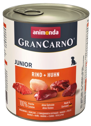 Animonda GranCarno Original Junior Rind Huhn Wołowina + Kurczak puszka 800g