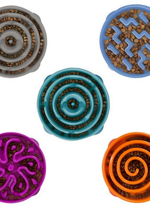 Outward Hound Fun Feeder Miska spowalniająca niebieska [67831]