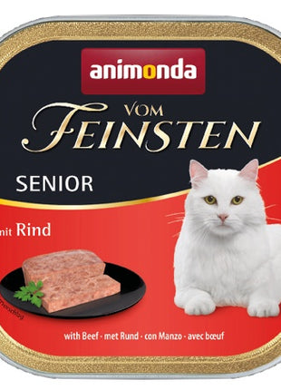 Animonda vom Feinsten Cat Senior z Wołowiną tacka 100g