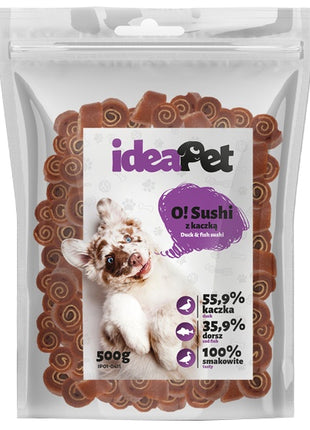 IdeaPet Sushi z kaczką 500g