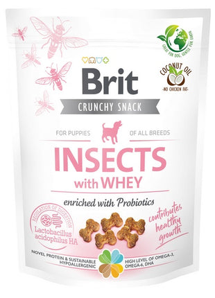 Brit Care Dog Crunchy Cracker Puppy Insect & Whey 200g