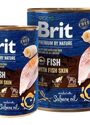 Brit Premium By Nature Fish & Fish Skin puszka 400g