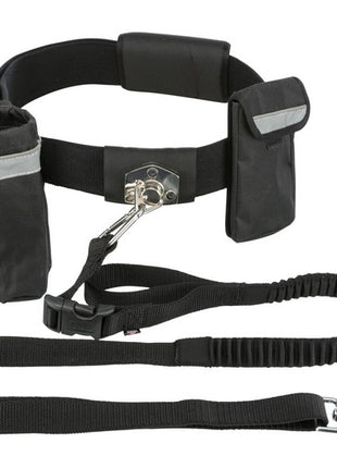Trixie Pas biodrowy i Smycz Hands Free - zestaw do dogtrekkingu [TX-1275]
