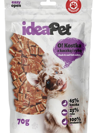 IdeaPet O! Kostka z kaczką i rybą 70g