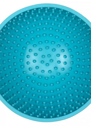 LickiMat Wobble Miska głęboka Jeżyk miękka turkusowa