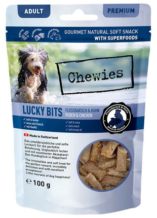 Chewies Lucky Bits Adult Okoń & kurczak 100g