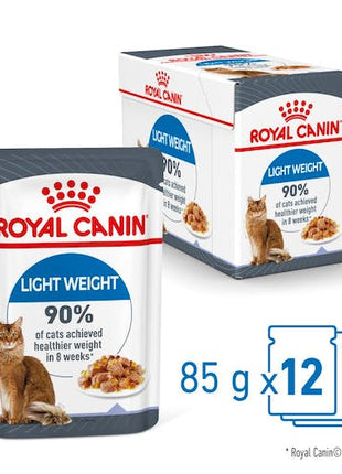 Royal Canin Light Weight Care w galaretce karma mokra dla kotów dorosłych, z tendencją do nadwagi saszetka 85g