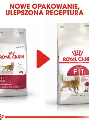 Royal Canin Fit karma sucha dla kotów dorosłych, wspierająca idealną kondycję 400g