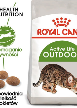 Royal Canin Outdoor karma sucha dla kotów dorosłych, wychodzących na zewnątrz 4kg