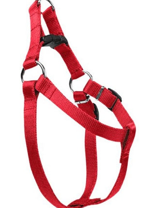 CHABA Szelki taśma regulowane nr 1 - obwód 40cm czerwone