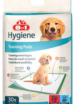 8in1 Mata absorbująca Training Pads 56x57cm - duże opakowanie 30szt