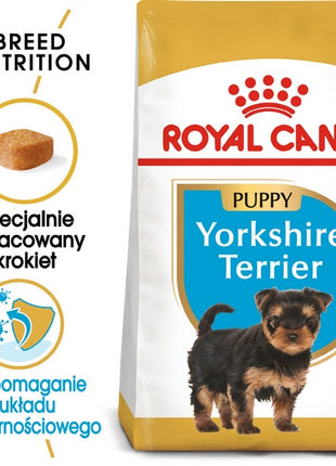 Royal Canin Yorkshire Terrier Puppy karma sucha dla szczeniąt do 10 miesiąca, rasy yorkshire terrier 1,5kg