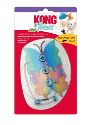 KONG Teaser Purrsuit Butterfly Replacement Pack Aug