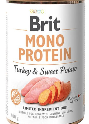 Brit Mono Protein Turkey & Sweet Potato puszka 400g