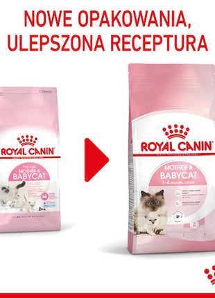 Royal Canin Mother&Babycat karma sucha dla kotek w okresie ciąży, laktacji i kociąt od 1 do 4 miesiąca 4kg