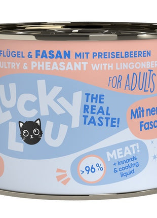 Lucky Lou Lifestage Adult Drób i bażant puszka 200g