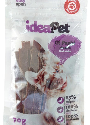 IdeaPet O! Paski z kaczką 70g