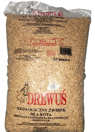 Drewuś 35L (15kg) żwir drewniany