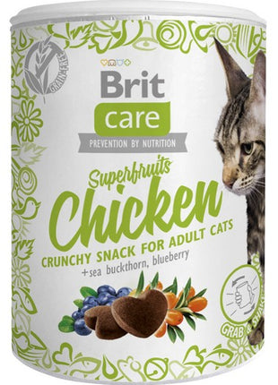 Brit Care Cat Snack Superfruits Chicken 100g