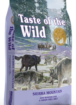 Taste of the Wild Sierra Mountain Canine z mięsem z jagnięciną 12,2kg