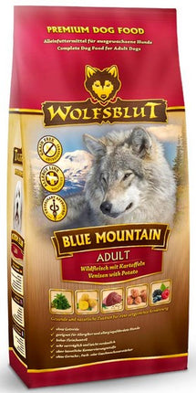 Wolfsblut Dog Blue Mountain - dziczyzna i owoce leśne 2kg