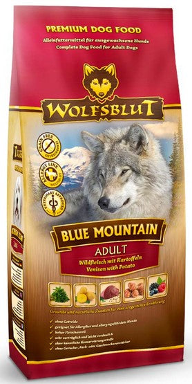Wolfsblut Dog Blue Mountain - dziczyzna i owoce leśne 2kg