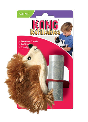 KONG Cat Refillable Catnip Hedgehog