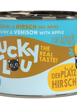 Lucky Lou Lifestage Adult Drób i jeleń puszka 200g