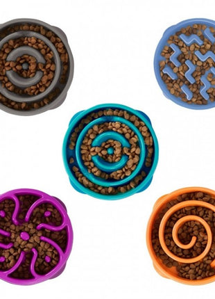 Outward Hound Fun Feeder Miska spowalniająca szara [69892]