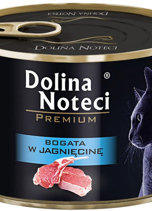 Dolina Noteci Premium Kot Bogata w jagnięcinę puszka 185g