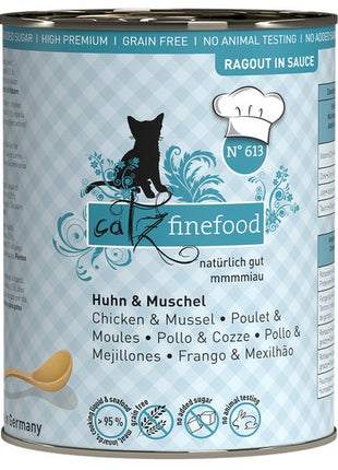 Catz Finefood Ragout N.613 Kurczak i Omułek puszka 380g
