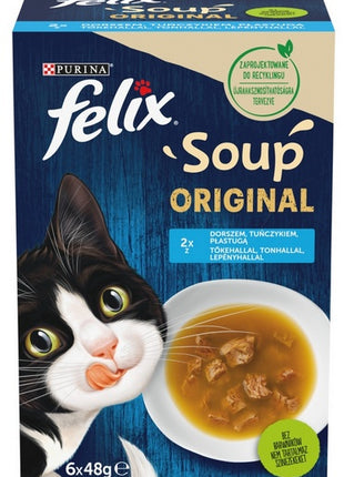 Felix Soup Original Rybne Smaki zestaw zup 6x48g