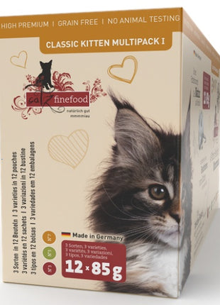 Catz Finefood Classic Kitten Multipack saszetki 12x85g