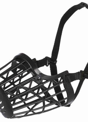 Trixie Kaganiec plastikowy dla psa rozmiar 6 (L) czarny [17606]