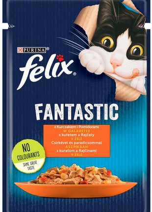 Felix Fantastic Kurczak z pomidorem w galaretce saszetka 85g