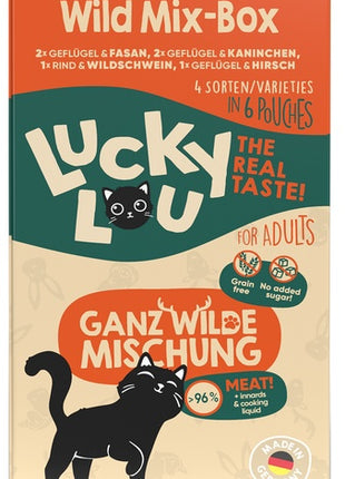 Lucky Lou Lifestage Adult Wild Mix-Box saszetki 6x125g