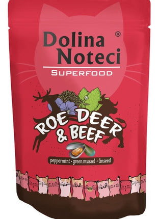 Dolina Noteci Superfood Kot Sarna i wołowina saszetka 85g