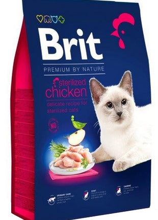 Brit Premium By Nature Cat Sterilized Chicken 8kg