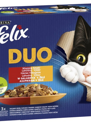 Felix Fantastic Duo Wiejskie Smaki galaretka saszetki 12x85g